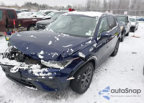 2024 Volkswagen Tiguan 2.0T Se/2.0T Wolfsburg Edition z USA, uszkodzony, nr VIN 3VVMB7AX8RM022274